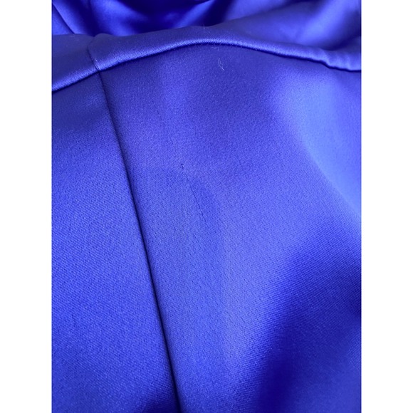 Ramy Brook Lisa Strapless Cowl Neck Draped Midi Dress Cobalt Blue Size 10 NEW - Picture 12 of 13